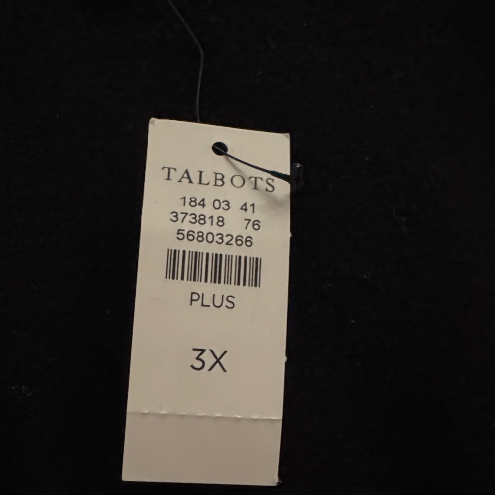 Talbots Classic Black Sleeveless Sweater - Picture 5 of 8